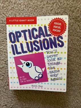 A Little Giant Book “Optical Illusions” by Keith Kay
